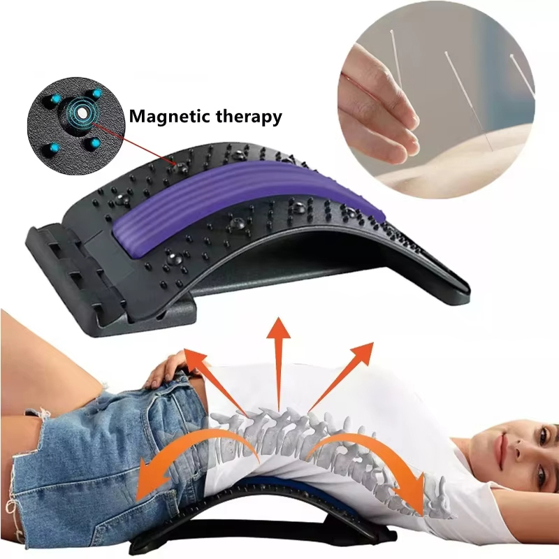 Posture Pole Corrector - Magnetic Back Massager Muscle Relax Stretcher