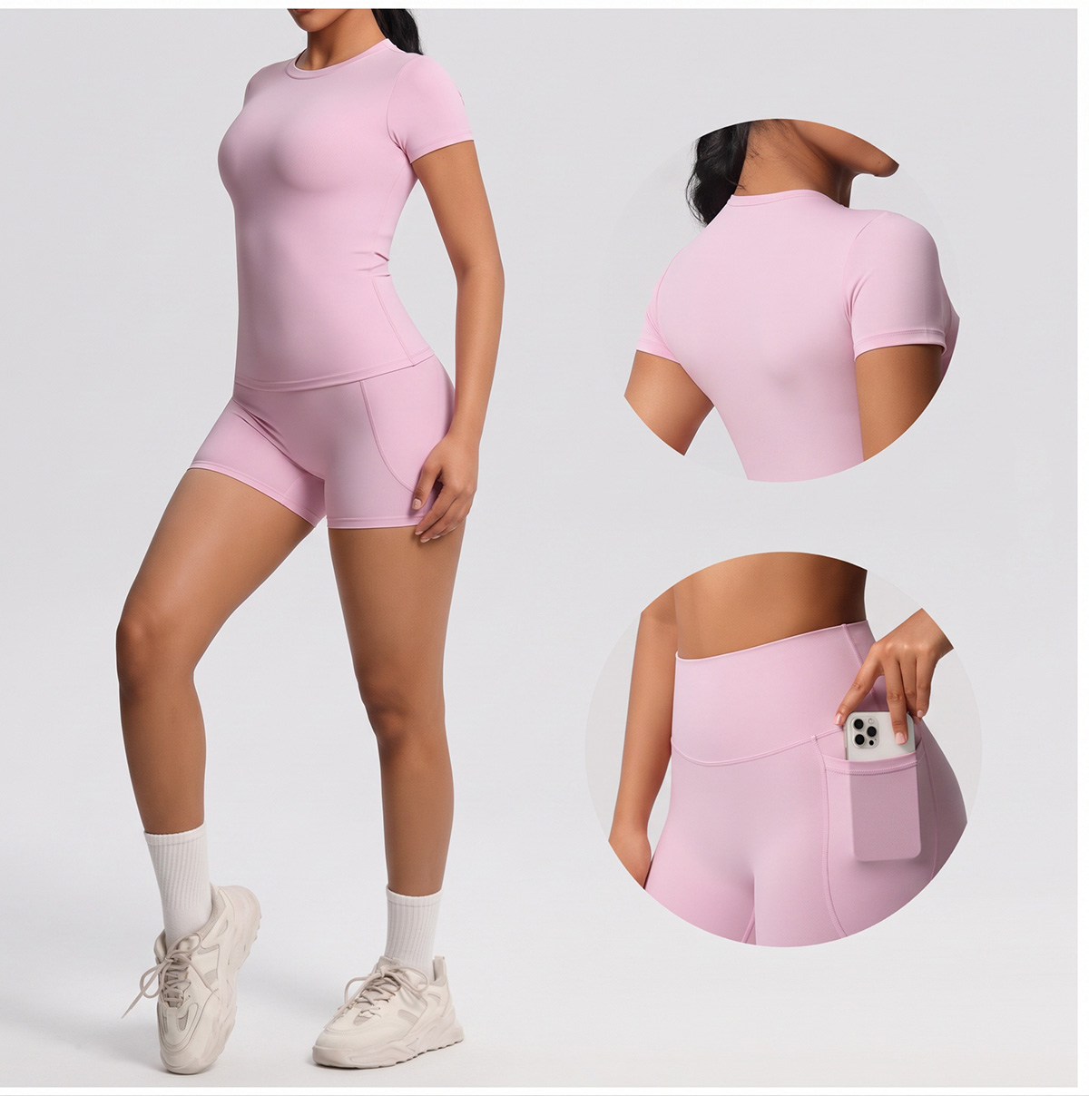 Pocket Yoga Set Speed Drying R - Pilates Yoga Outfit ulasan dan harga