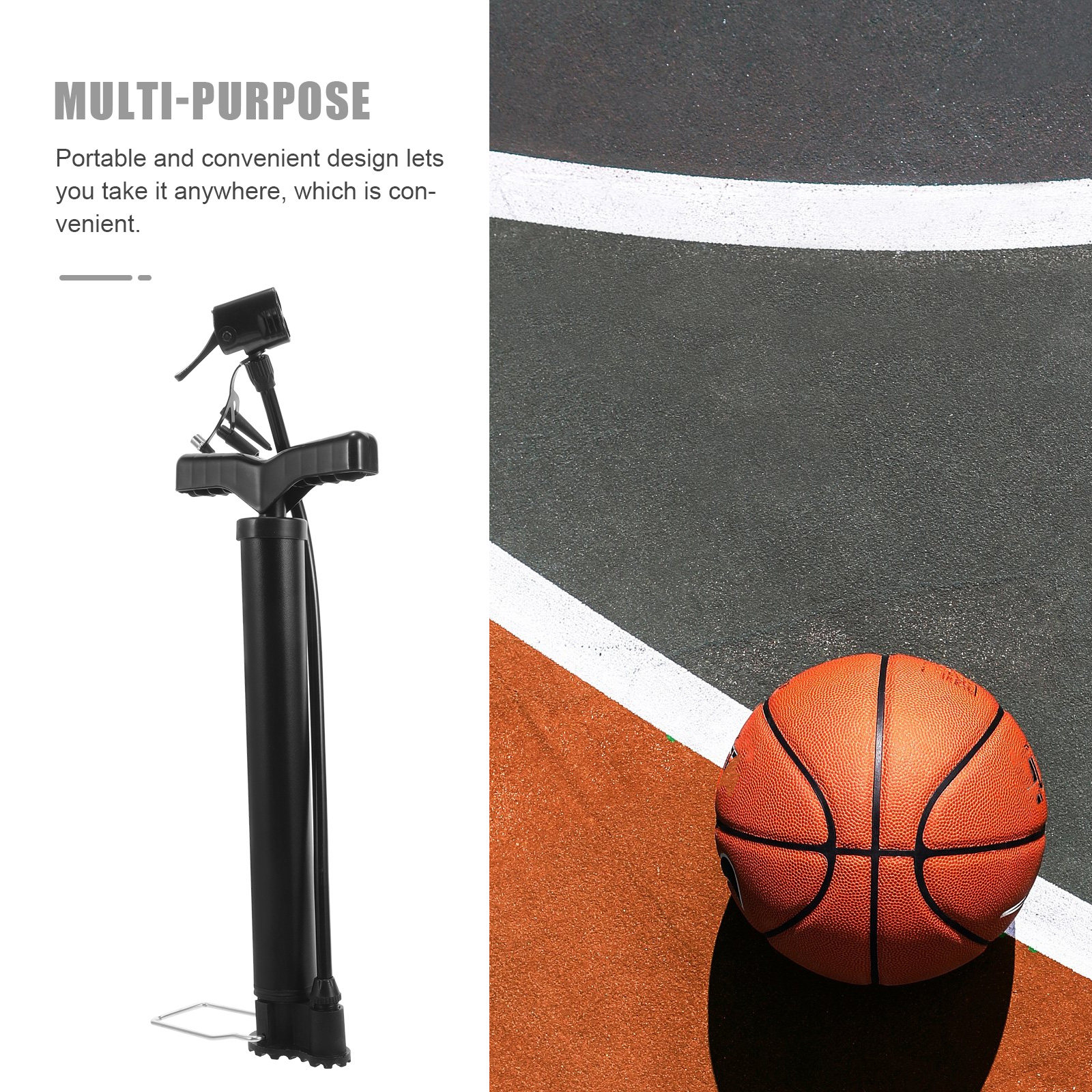 Heavy Duty Steel Ball Pump Por - Pilates Yoga &A ulasan dan harga