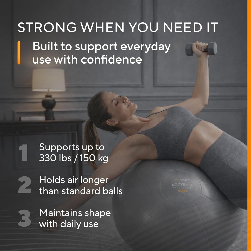 Exercise Ball for Yoga Pilates - Pilates Yoga Pregnancy ulasan dan harga