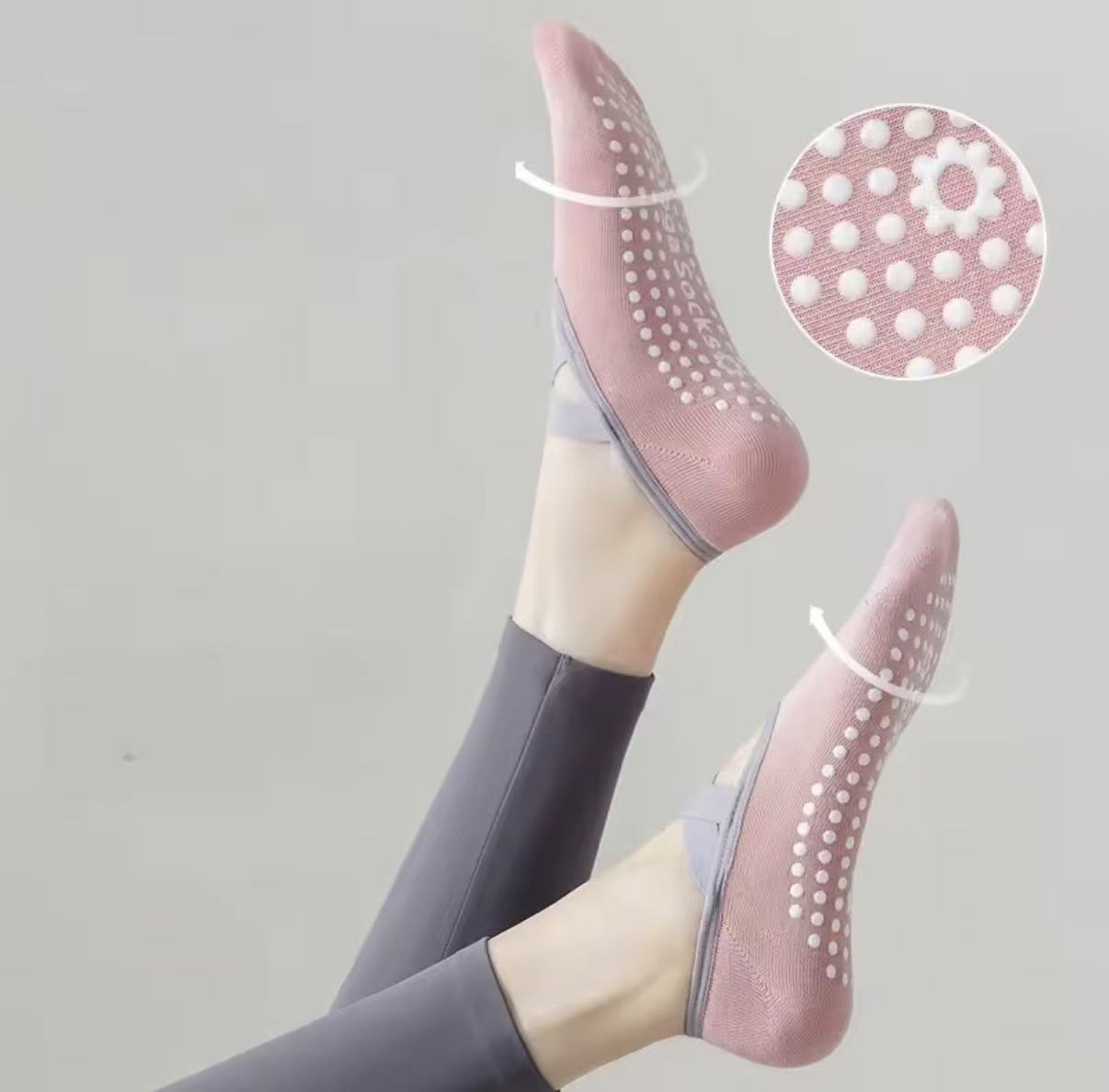 Women Yoga Sock Silicone Anti- - Pilates Yoga Sport ulasan dan harga