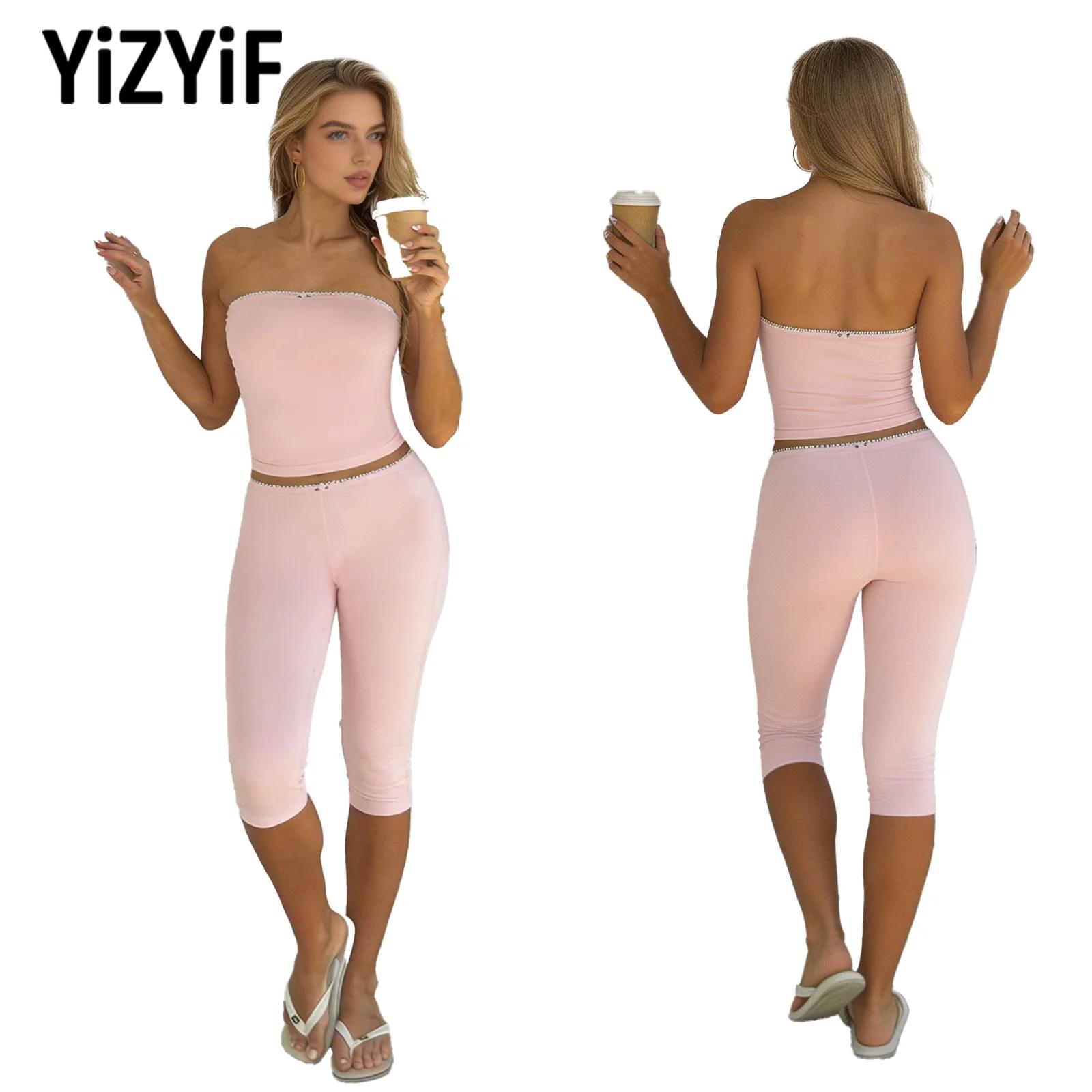 Women Yoga Outfit Strapless Tu - Pilates Yoga Outfit ulasan dan harga