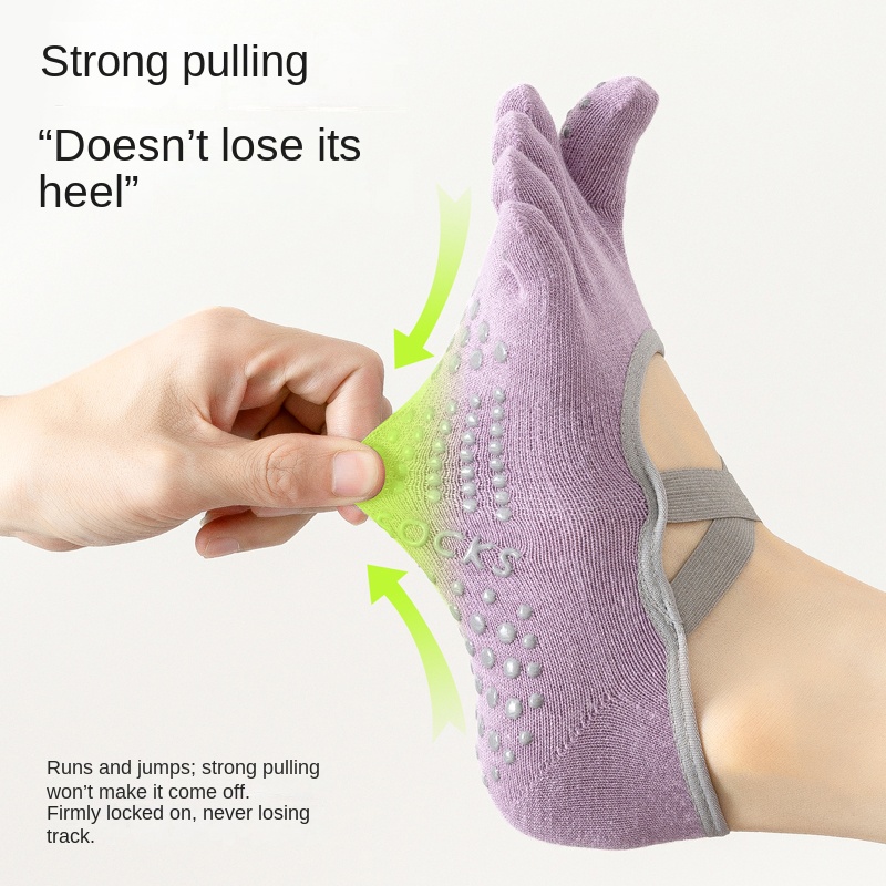 Women Non-Slip Five-Toe Yoga S - Pilates Yoga &A ulasan dan harga