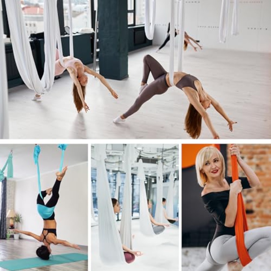 5.5 Yards Aerial Silk Swing Ou - Aerial Silk Hammock ulasan dan harga