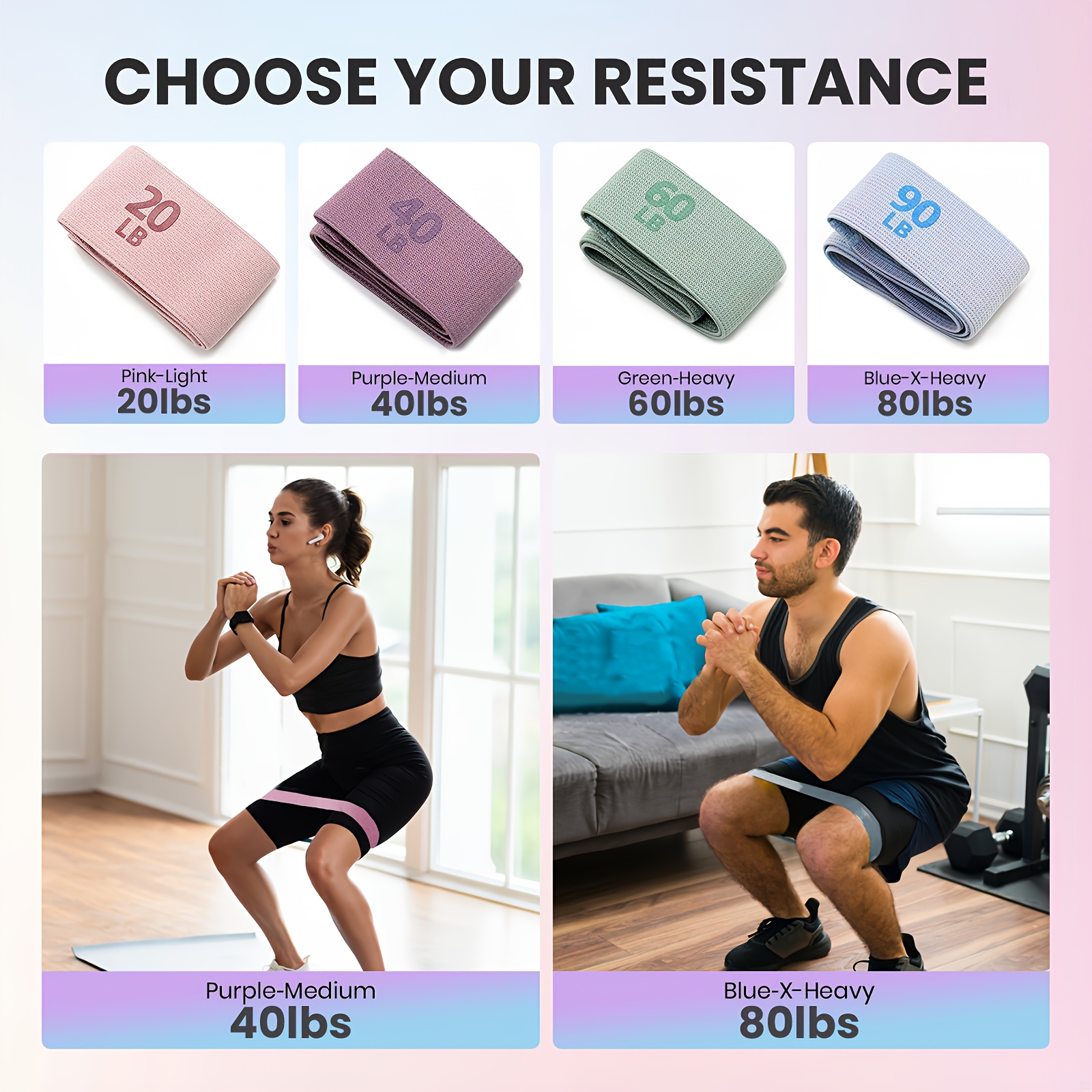 1Pc/4Pcs Fitness Resistance Ba - Pilates Yoga Core ulasan dan harga
