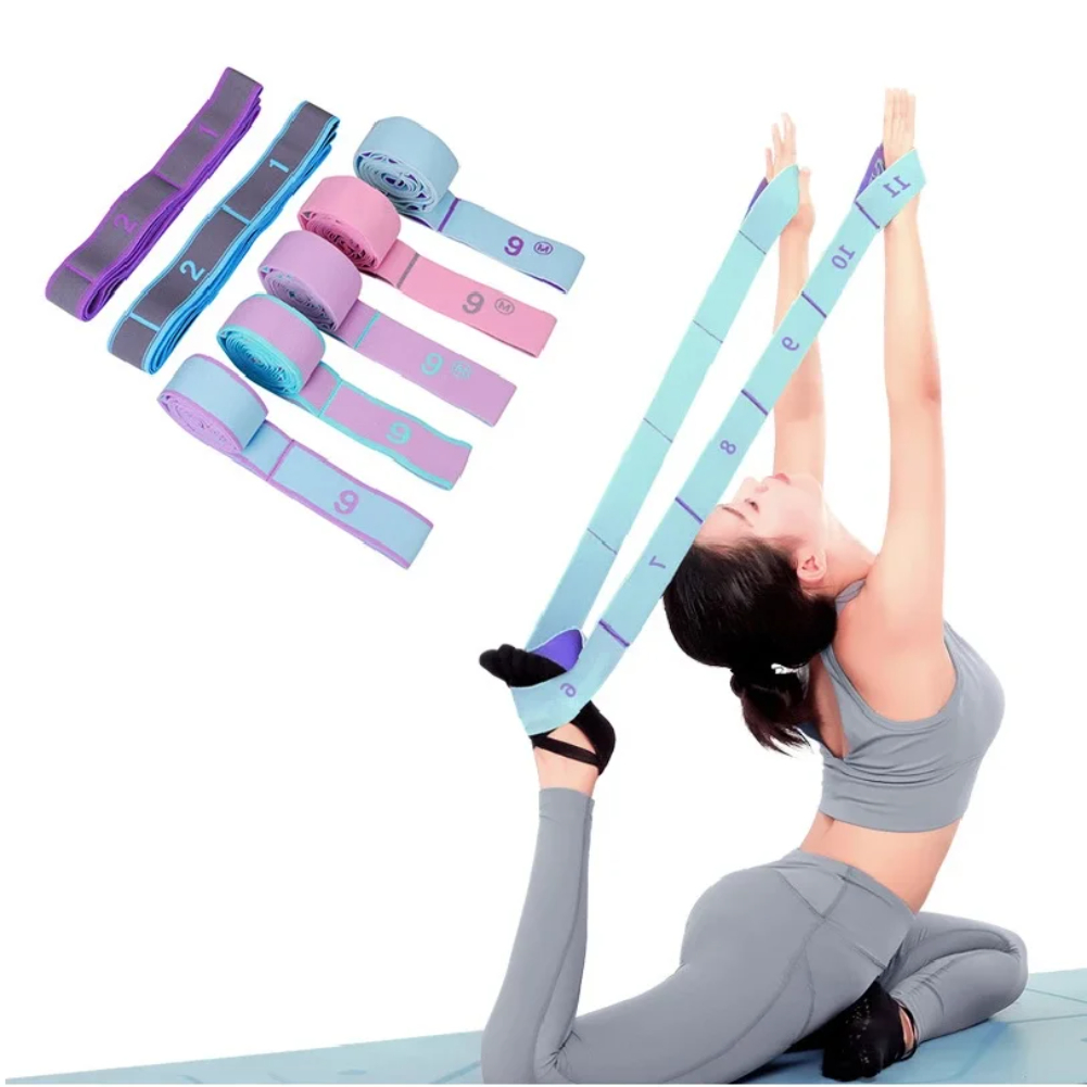 Multi-Section Elastic Yoga Res - Pilates Yoga Sport ulasan dan harga