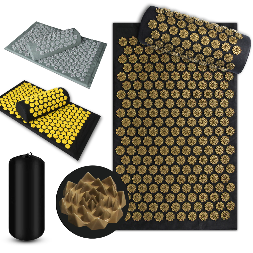 Shiatsu Acupressure Mat Spike  - Pilates Yoga Sport ulasan dan harga