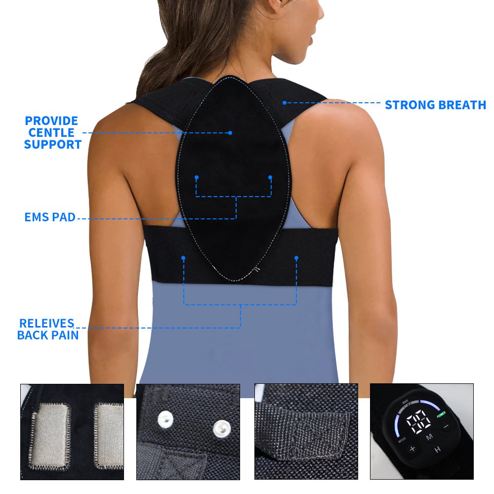 EMS Posture Corrector Belt for - Posture Pole Corrector ulasan dan harga