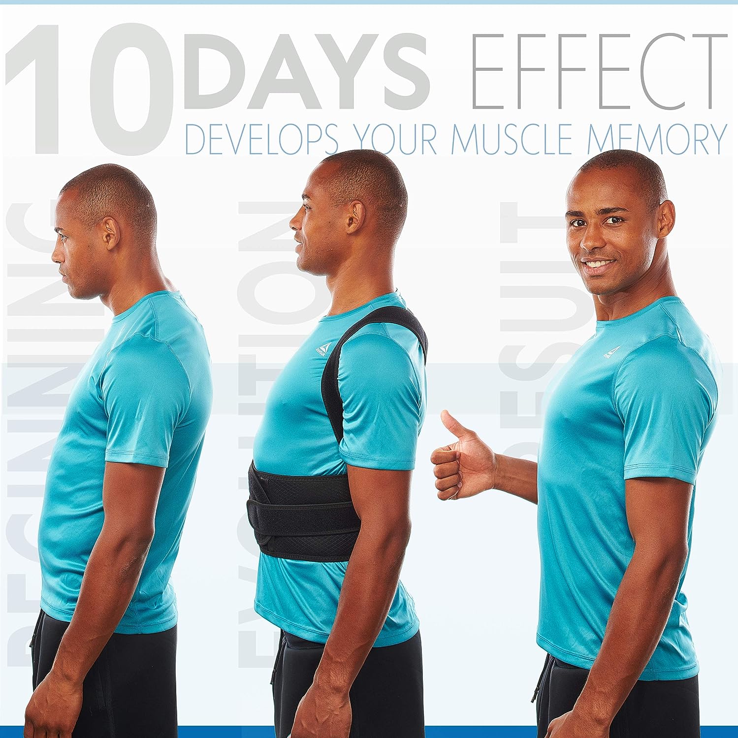 Back Brace Posture Corrector f - Posture Pole Corrector ulasan dan harga