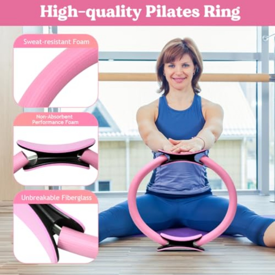 Pilates Ring 13 Pcs Set, Pilat - Pilates Ring Magic ulasan dan harga