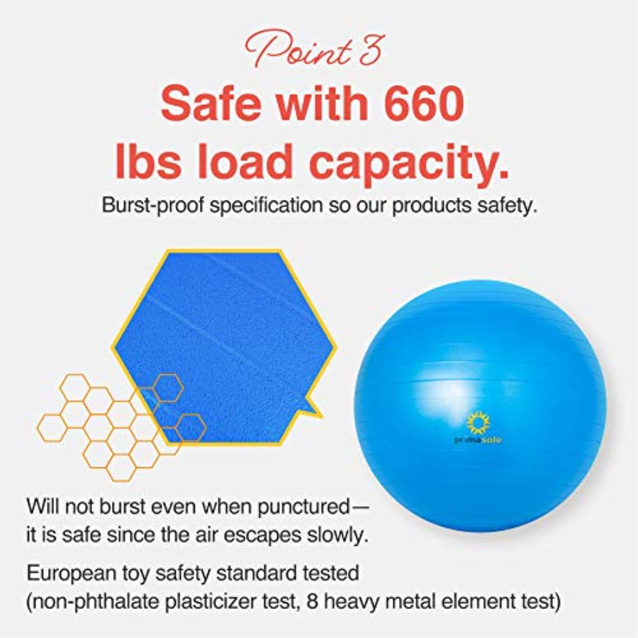 Exercise Ball for Balance Stab - Pilates Yoga Pregnancy ulasan dan harga