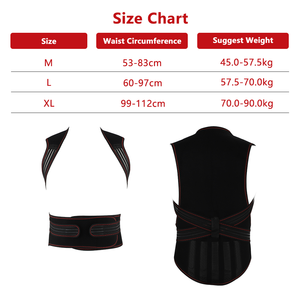 Self Heating Back Support Wais - Posture Pole Corrector ulasan dan harga