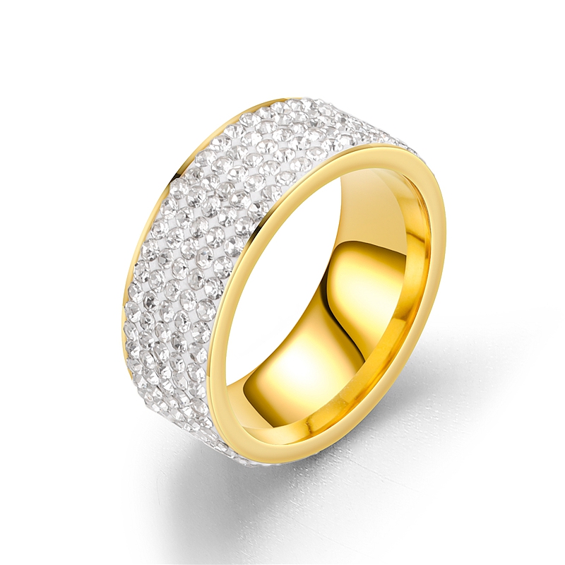 Hip Hop Iced Out CZ Bling Men' - Pilates Ring Magic ulasan dan harga
