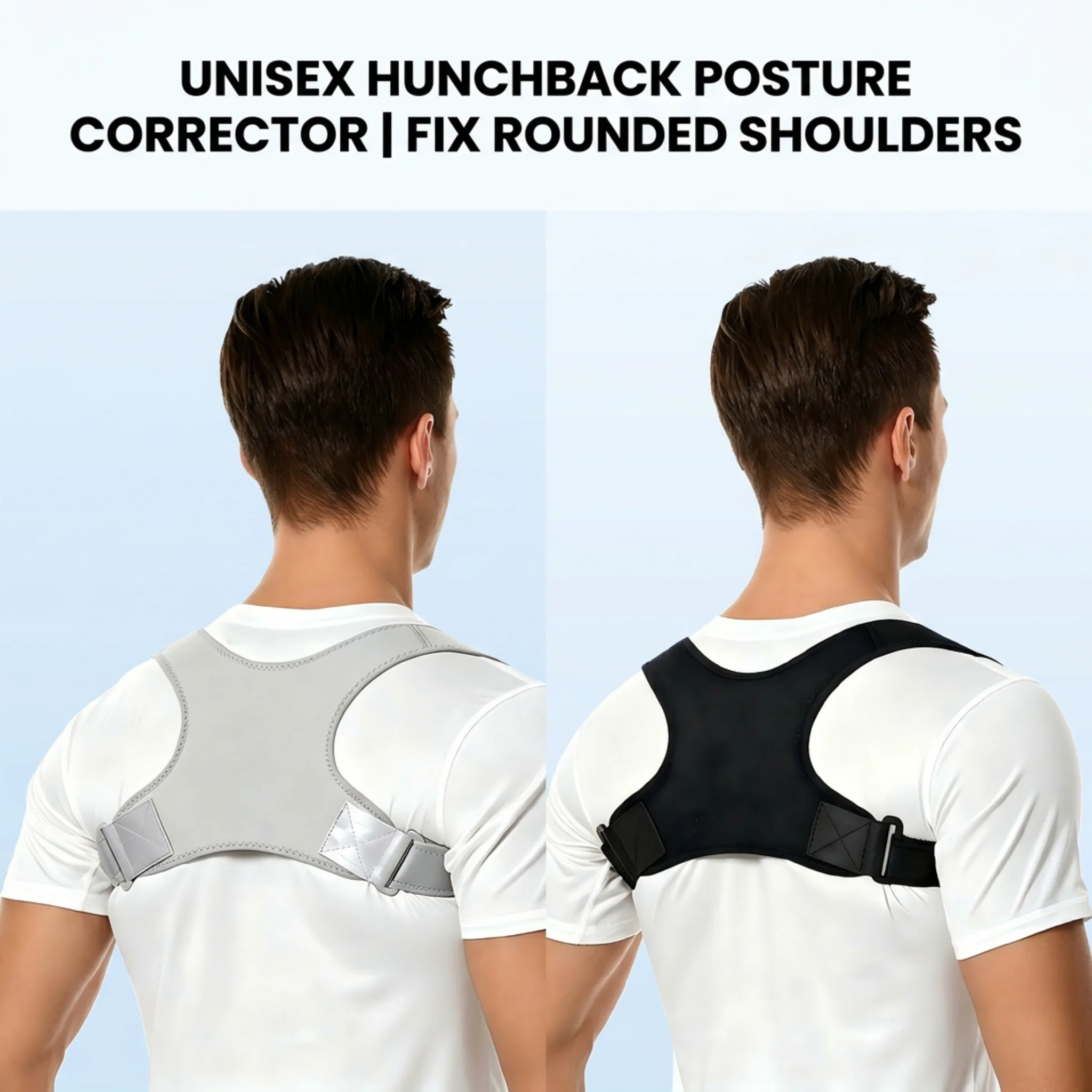 Unisex Invisible Back Shoulder - Posture Pole Corrector ulasan dan harga