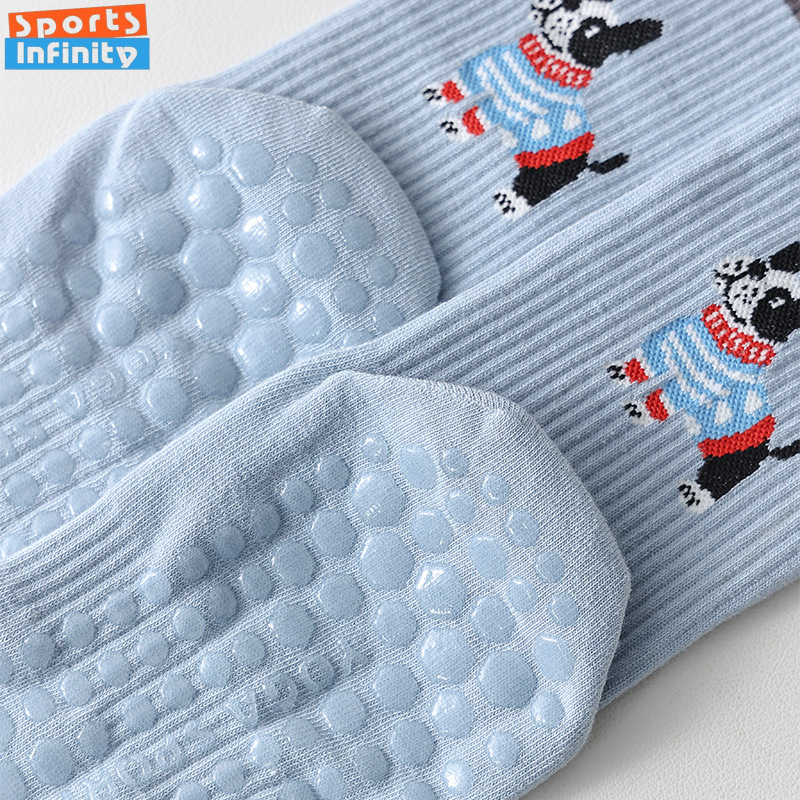 Cute Dog Print Yoga Socks Anti - Pilates Yoga Sport ulasan dan harga