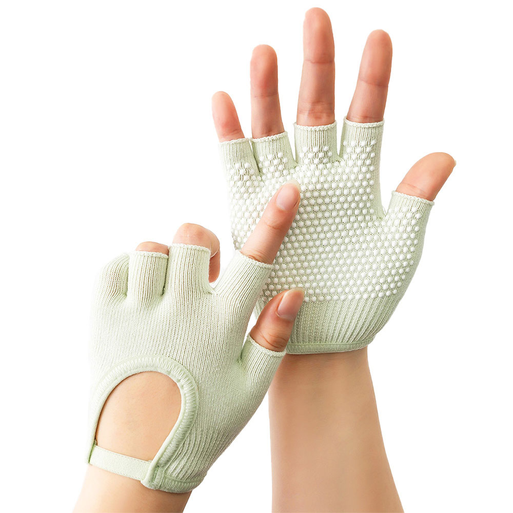 1Pair Half Finger Yoga Antisli - Pilates Yoga Aerial ulasan dan harga