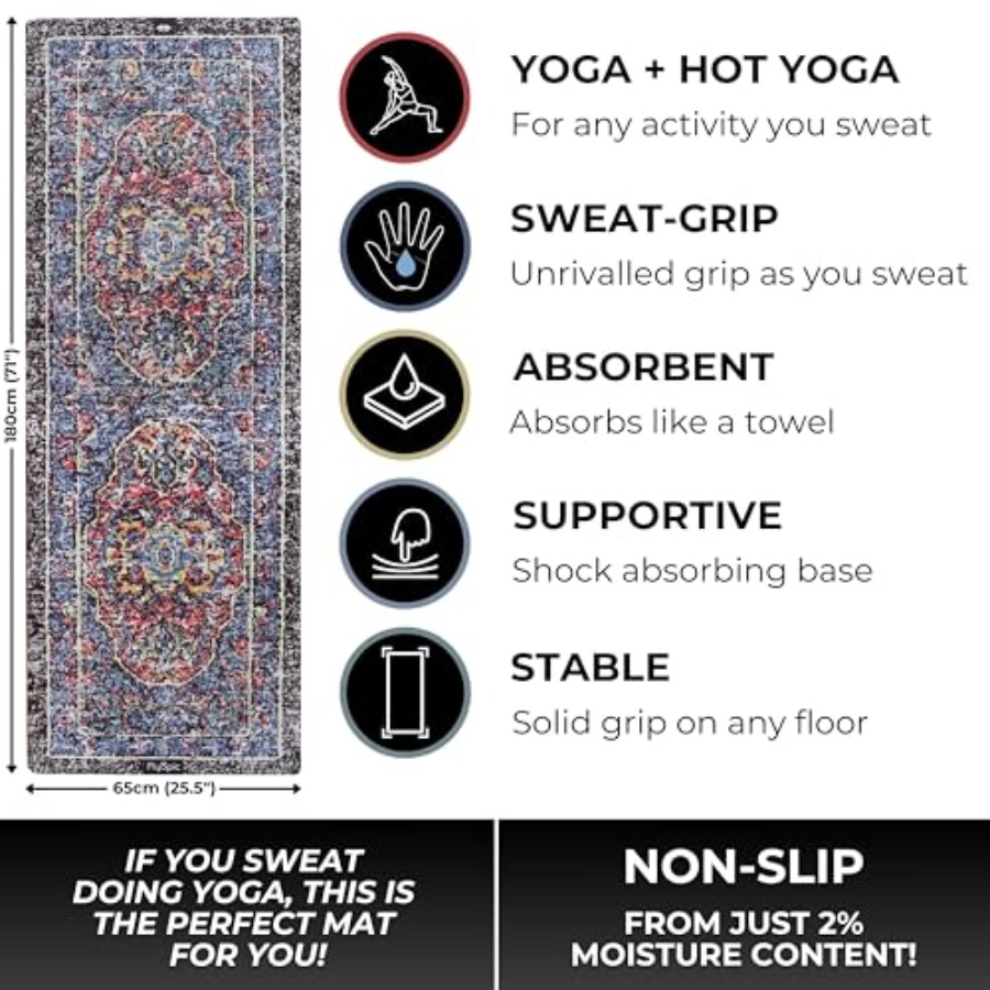 All In One Yoga Mat Luxury Swe - Pilates Yoga Combo ulasan dan harga