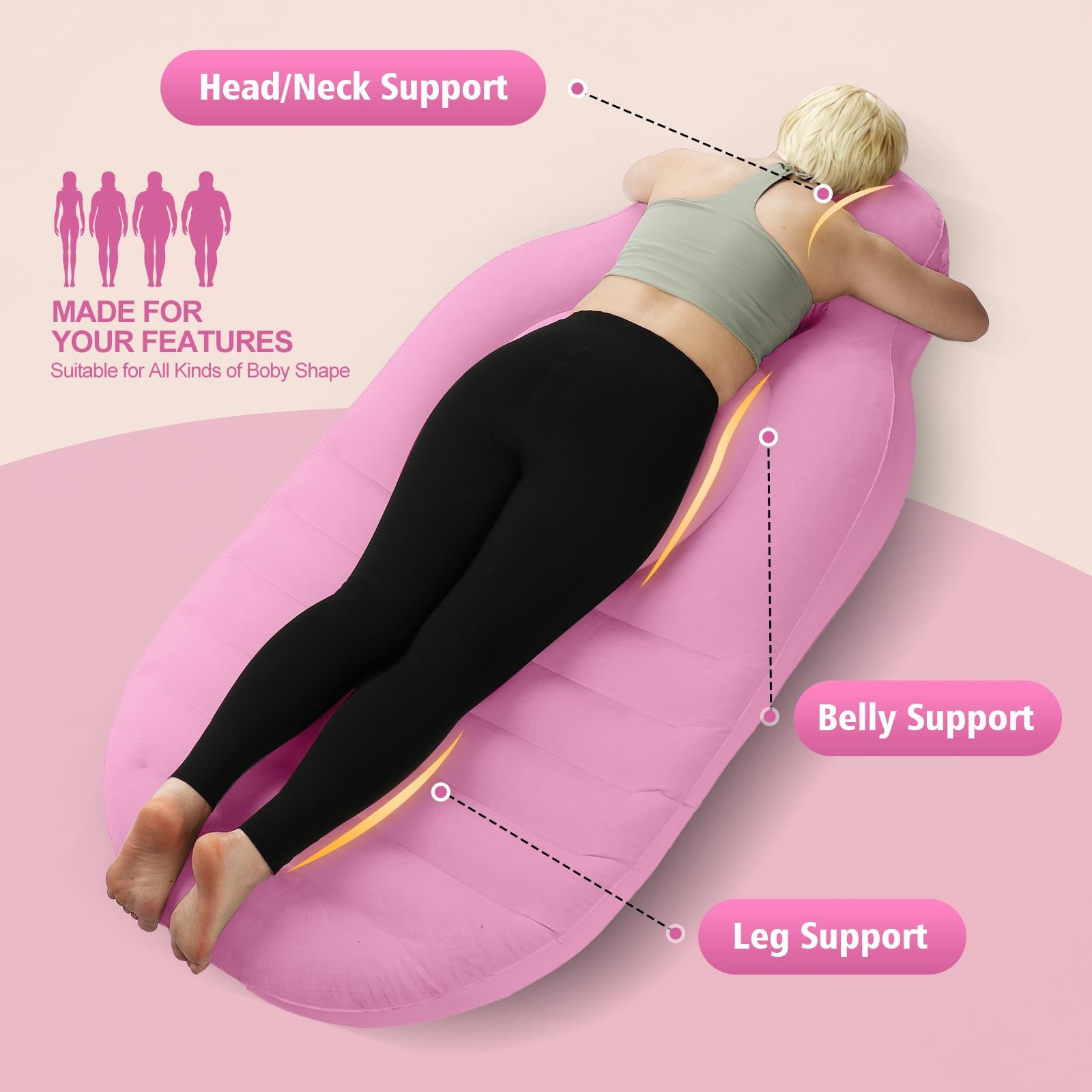 Flocked PVC O-type Yoga Mat Fo - Mat Pilates Yoga ulasan dan harga