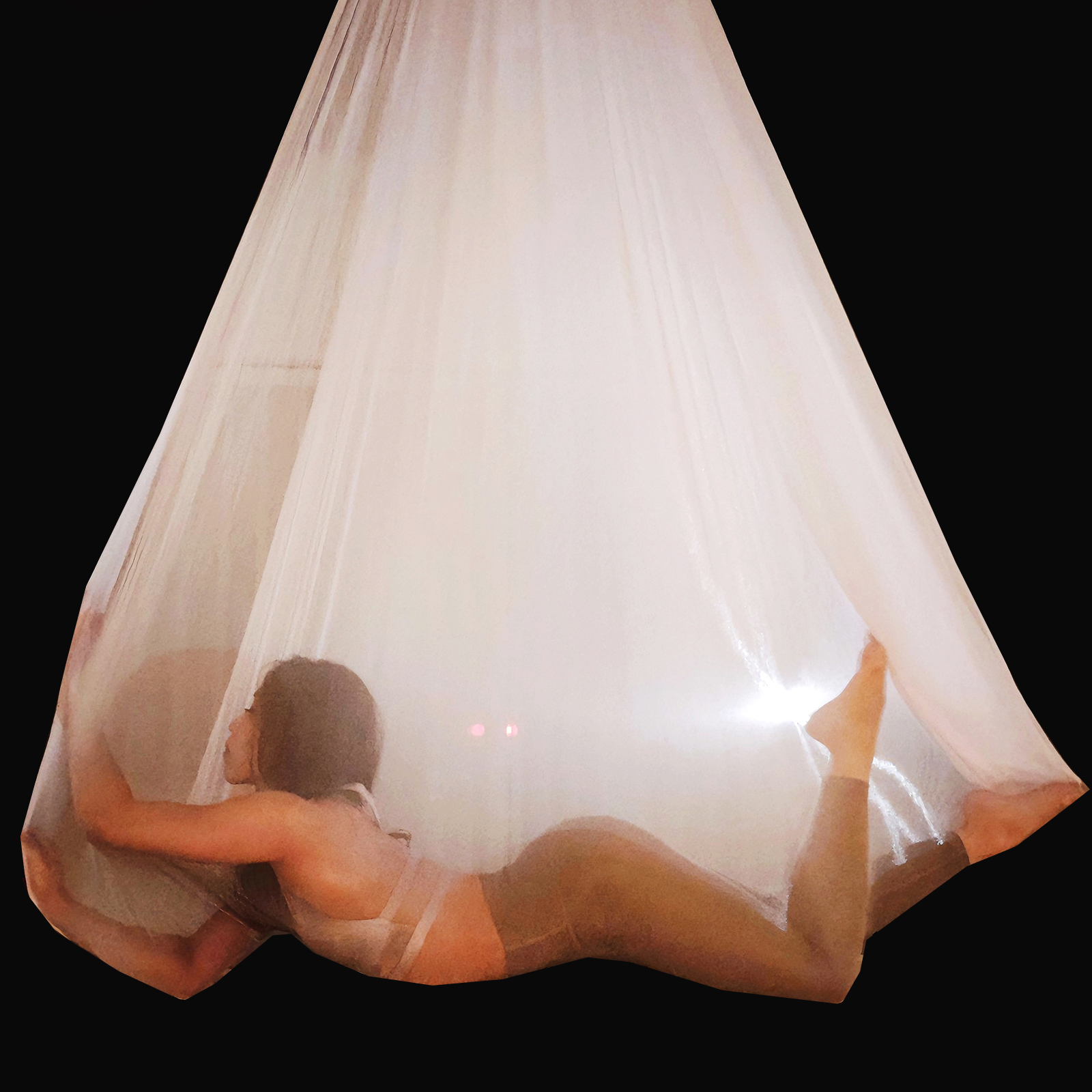 8m aerial yoga hammock transpa - Aerial Silk Hammock ulasan dan harga