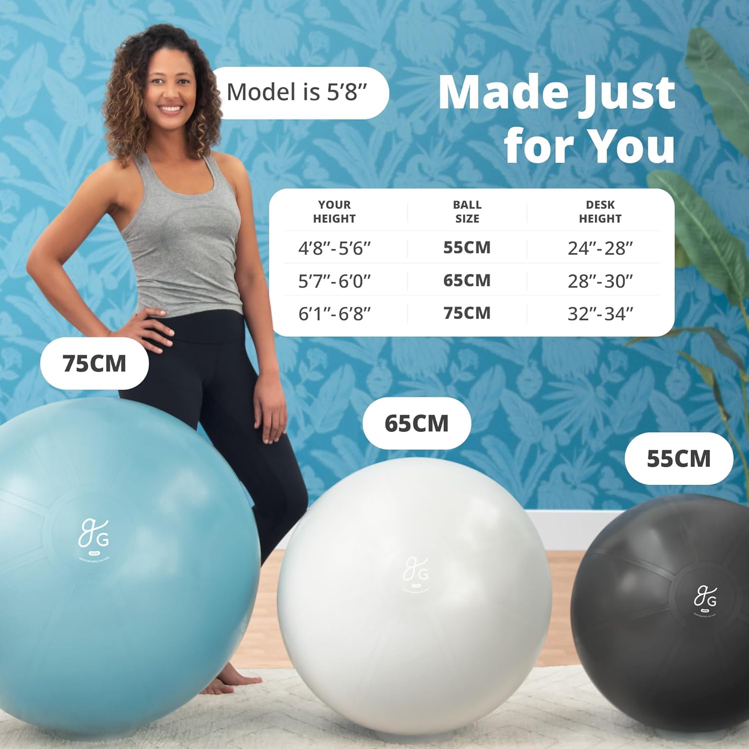 Greater Goods Yoga Ball Anti-B - Pilates Yoga Pregnancy ulasan dan harga