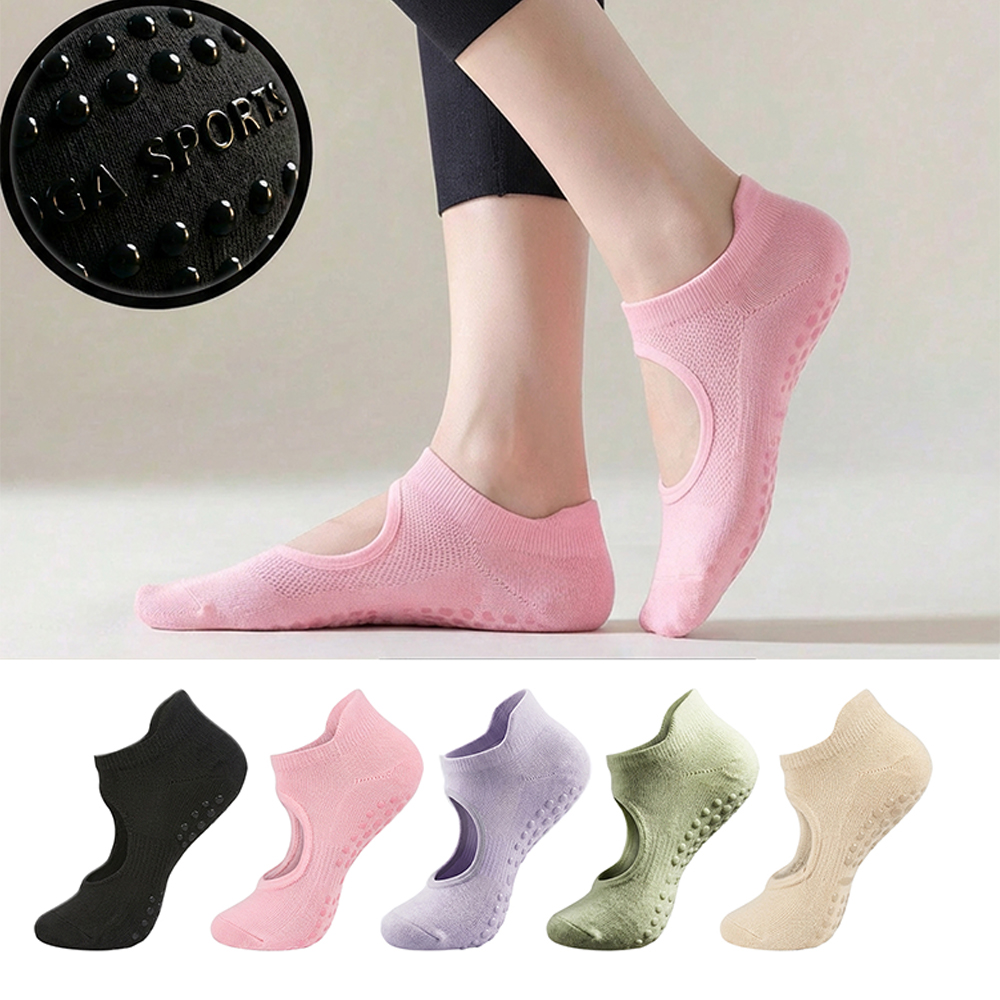 2/12PC Backless Non-slip Fitne - Pilates Yoga Sport ulasan dan harga