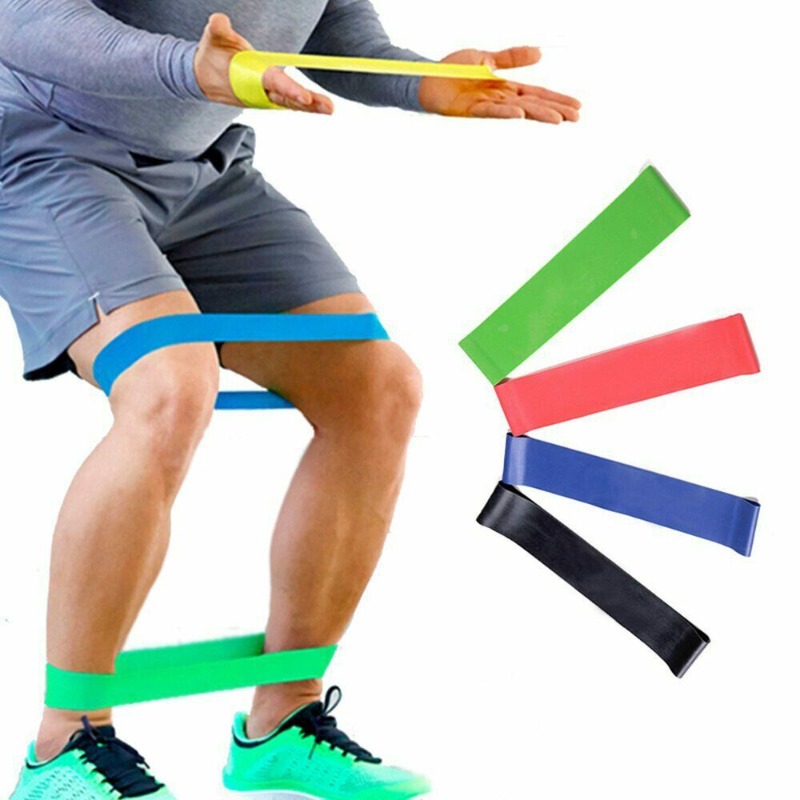 TPE Resistance Bands Fitness S - Pilates Yoga Reformer ulasan dan harga