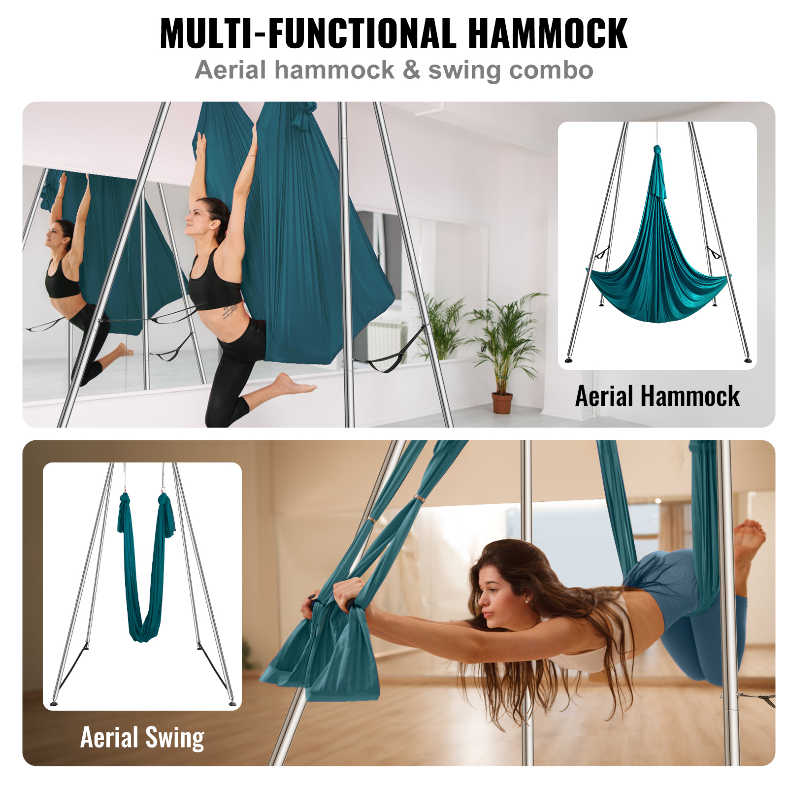 with 6.6 Yards Aerial Silks Ma - Aerial Silk Hammock ulasan dan harga