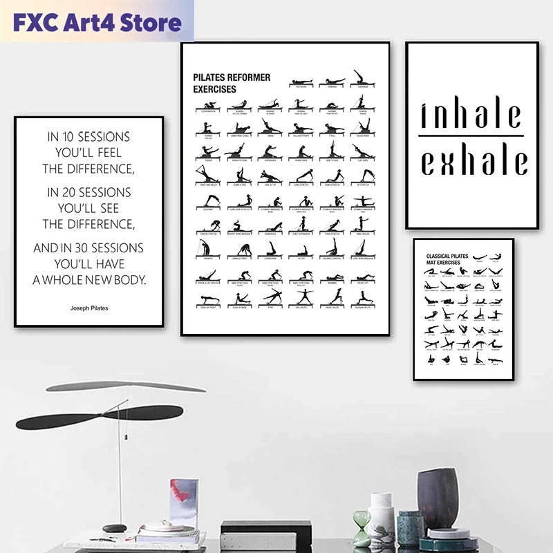 Frameless Pilates Workout Char - Pilates Yoga &A ulasan dan harga