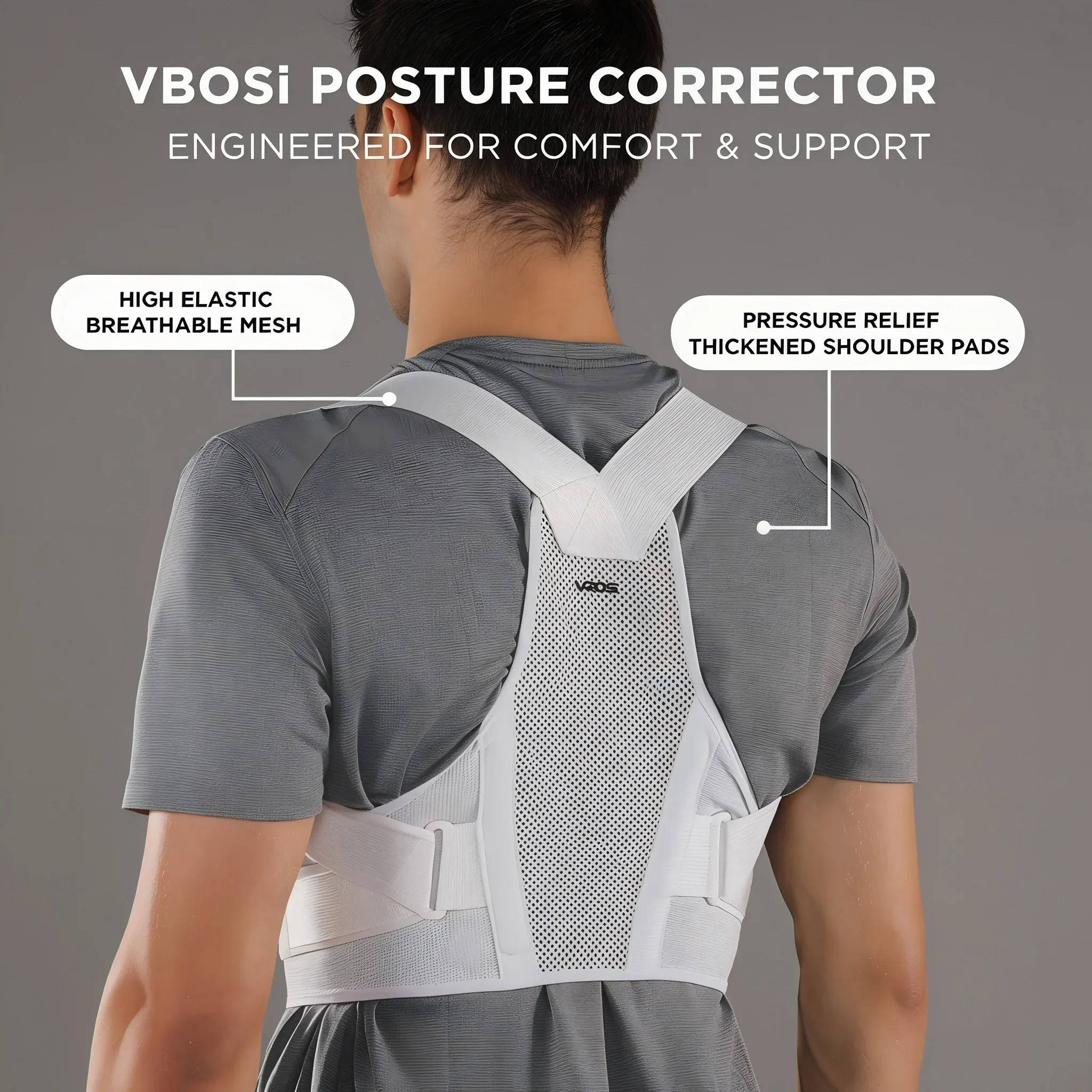 VBOSI Adjustable Posture Corre - Posture Pole Corrector ulasan dan harga