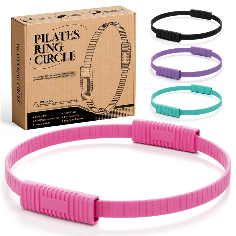 Eco-Friendly Double Handle Sil - Pilates Ring Magic ulasan dan harga