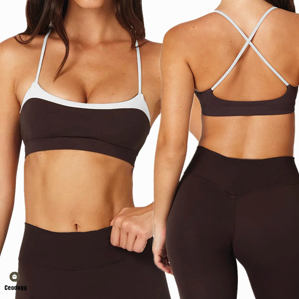 Pad Yoga Bra For Women Pants R - Pilates Yoga Outfit ulasan dan harga