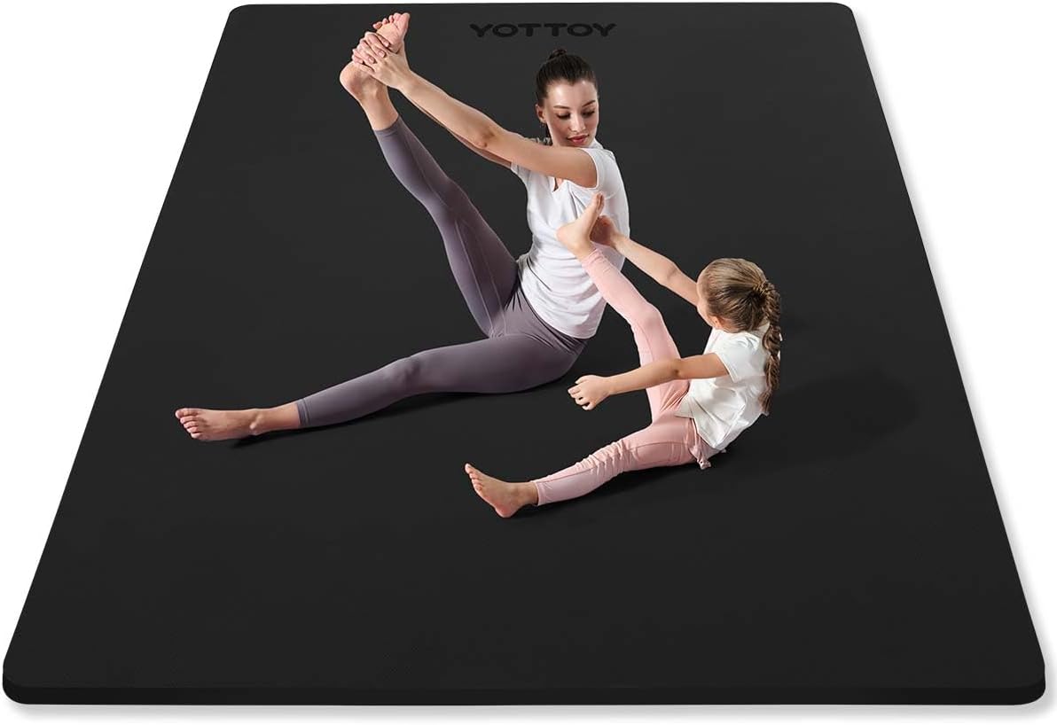 Large Yoga Mat 75x52x1/2in, Ex - Mat Pilates Yoga ulasan dan harga