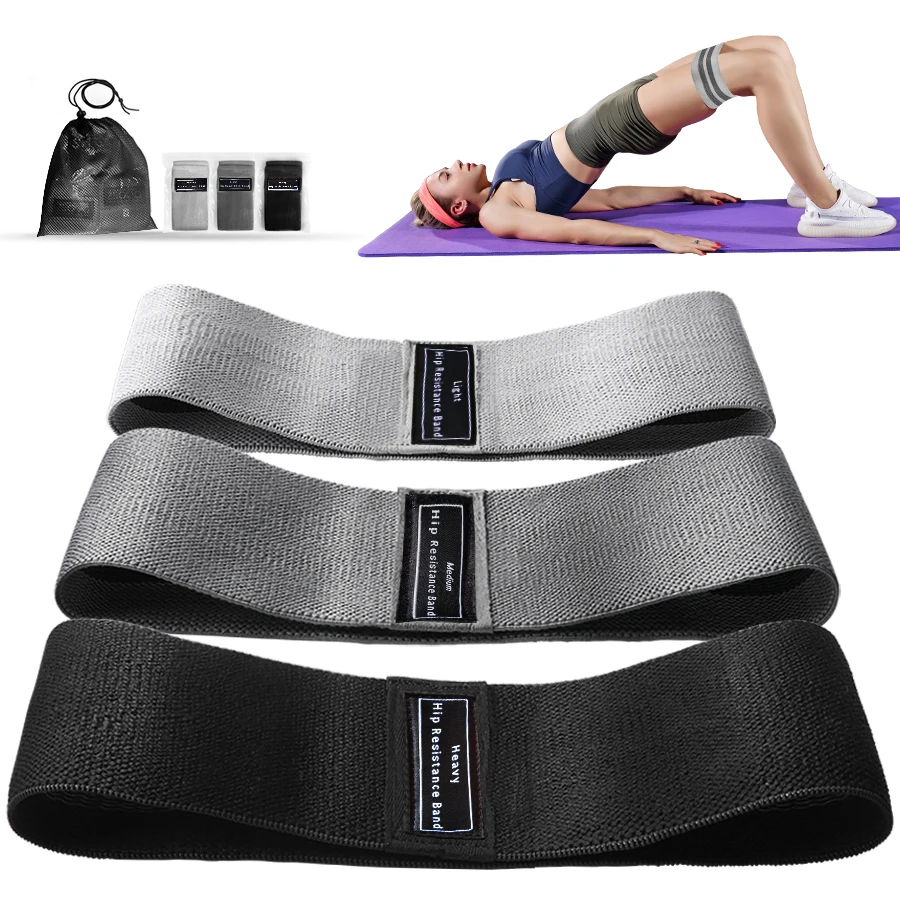 Fabric Resistance Hip Booty Ba - Pilates Yoga Reformer ulasan dan harga