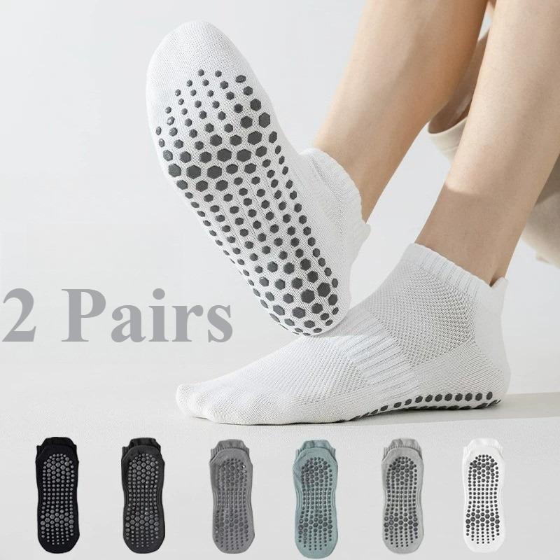 2/1Pairs Men Silicone Anti Sli - Pilates Yoga &A ulasan dan harga